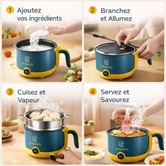 Mini Cuiseur Électrique Portable NiaCook