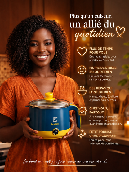 Mini Cuiseur Électrique Portable  NiaCook